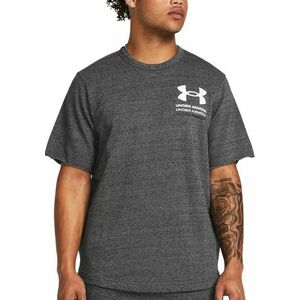 Rövid ujjú póló Under Armour UA Rival Terry SS Colorblock-GRY kép