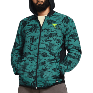 Kapucnis kabát Under Armour Project Rock Iso Tide Hybrid kép