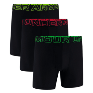 Boxeralsók Under Armour UA PERFORMANCE TECH MESH -SOLID 6 IN 3PK kép