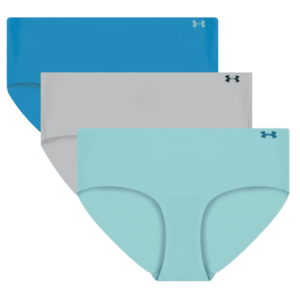 Alsónadrágok Under Armour UA PURE STRETCH NO SHOW HIPSTER-SOLID3PK kép