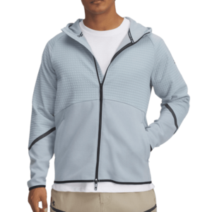 Kapucnis melegítő felsők Under Armour UA Unstoppable Flc Grid FZ kép