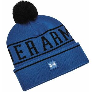 Sapka Under Armour M Halftime Pom Beanie-BLU kép