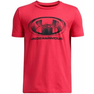 Rövid ujjú póló Under Armour UA B GLITCH LOCKERTAG SS-RED kép