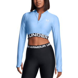 Hosszú ujjú póló Under Armour HeatGear Rib 1/4 Zip LS kép