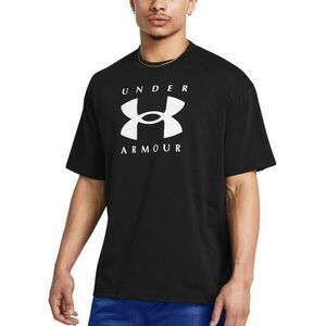 Rövid ujjú póló Under Armour UA M HW OS Branded SS-BLK kép