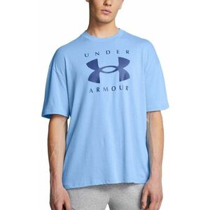 Rövid ujjú póló Under Armour UA M HW OS Branded SS-BLU kép