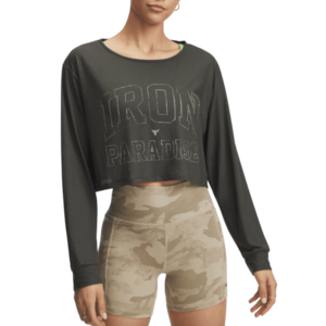 Hosszú ujjú póló Under Armour Under Armour Project Rock Crop kép