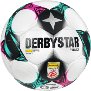 Labda Derbystar Derbystar Admiral Bundesliga Brillant TT v25 Match Ball kép