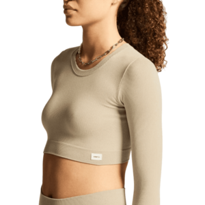 Hosszú ujjú póló Craft Craft Collective Rib Cropped T-Shirt Women kép