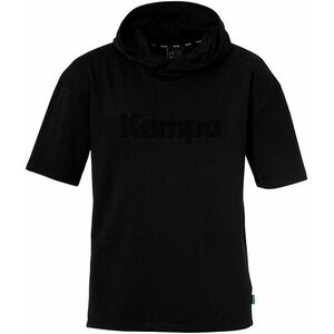 Kapucnis melegítő felsők Kempa HOOD SHIRT BLACK & WHITE kép