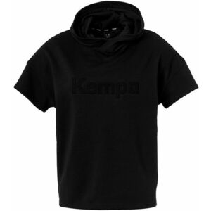Kapucnis melegítő felsők Kempa HOOD SHIRT WOMEN BLACK & WHITE kép