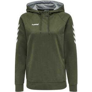 Kapucnis melegítő felsők Hummel GO COTTON HOODIE DAMEN kép
