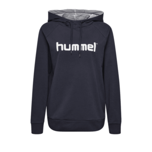 Kapucnis melegítő felsők Hummel GO COTTON LOGO HOODIE WOMAN kép