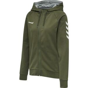 Kapucnis melegítő felsők Hummel GO COTTON ZIP HOODIE WOMAN kép