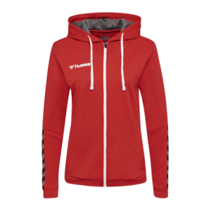 Kapucnis melegítő felsők Hummel AUTHENTIC POLY ZIP HOODIE WOMAN kép