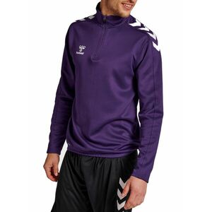 Melegítő felsők Hummel CORE XK HALF ZIP POLY SWEAT kép