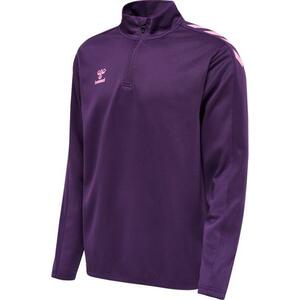 Melegítő felsők Hummel CORE XK HALF ZIP POLY SWEAT kép