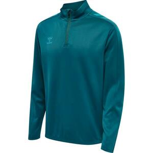 Melegítő felsők Hummel CORE XK HALF ZIP POLY SWEAT kép