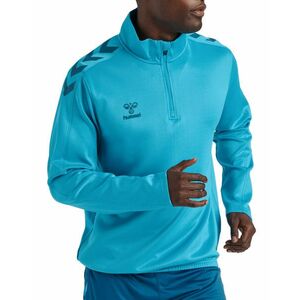 Melegítő felsők Hummel CORE XK HALF ZIP POLY SWEAT kép