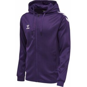 Kapucnis melegítő felsők Hummel CORE XK POLY ZIP HOOD SWEAT kép