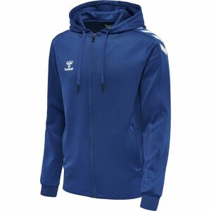 Kapucnis melegítő felsők Hummel CORE XK POLY ZIP HOOD SWEAT kép