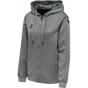 Kapucnis melegítő felsők Hummel CORE XK POLY ZIP HOOD SWEAT WOMAN kép