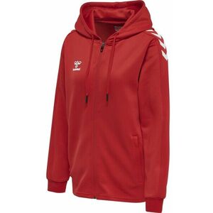 Kapucnis melegítő felsők Hummel CORE XK POLY ZIP HOOD SWEAT WOMAN kép
