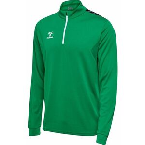 Melegítő felsők Hummel HMLAUTHENTIC HALF ZIP SWEAT kép