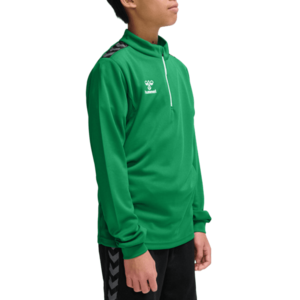 Melegítő felsők Hummel HMLAUTHENTIC HALF ZIP SWEAT KIDS kép