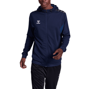 Kapucnis melegítő felsők Hummel HMLAUTHENTIC PL ZIP HOODIE kép