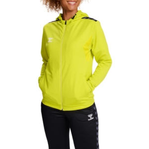 Kapucnis melegítő felsők Hummel HMLAUTHENTIC PL ZIP HOODIE WOMAN kép