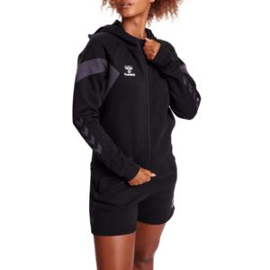 Kapucnis melegítő felsők Hummel HMLTRAVEL ZIP HOODIE WOMAN kép