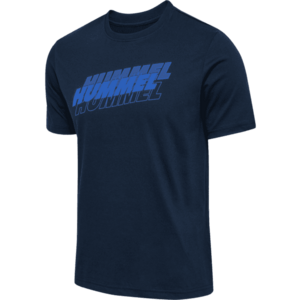 Rövid ujjú póló Hummel hmlGRAPHIC TRIPLE LOGO COTTON TEE kép