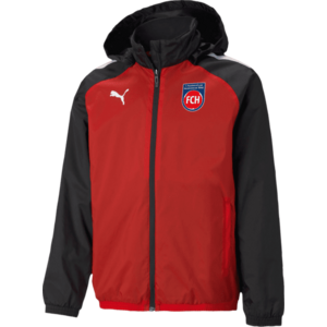 Kapucnis kabát Puma 1. FC Heidenheim all-weather jacket kép