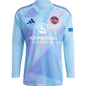 Hosszú ujjú póló adidas 1.FC Nürnberg Goalkeeper Jersey 2024/25 kép