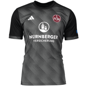 Póló adidas 1.FC Nürnberg jersey 3rd 2024/2025 black kép