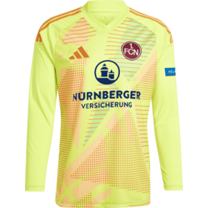 Hosszú ujjú póló adidas 1.FC Nürnberg Goalkeeper Jersey 2024/25 kép
