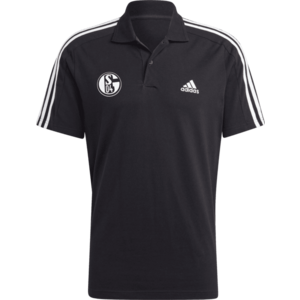 Póló ingek adidas FC Schalke 04 t-shirt black kép