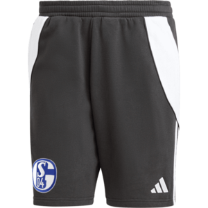 Rövidnadrág adidas FC Schalke 04 shorts black white kép