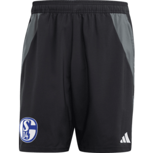 Rövidnadrág adidas FC Schalke 04 shorts black grey kép