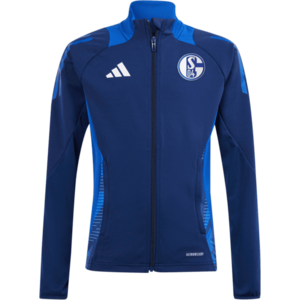 Dzseki adidas FC Schalke 04 trackjacket kids dark blue kép