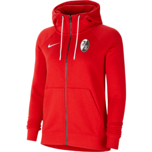Kapucnis melegítő felsők Nike SC Freiburg Fleece hooded jacket women kép