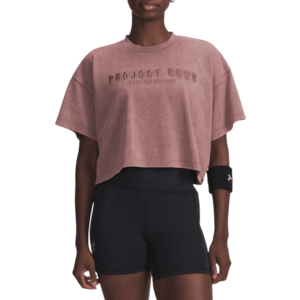 Rövid ujjú póló Under Armour Under Armour Project Rock Statement Graphic T-Shirt Women kép