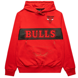 Kapucnis melegítő felsők New Era New Era Chicago Bulls NBA Wordmark Hoody kép
