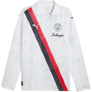Hosszú ujjú póló Puma KIDSUPER MCFC LS Retro Shirt kép