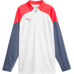 Hosszú ujjú póló Puma individualCUP 1/4 Zip Top Jr kép