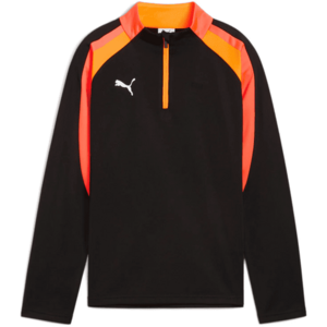 Hosszú ujjú póló Puma IndividualLIGA 1/4 Zip Top Kids kép