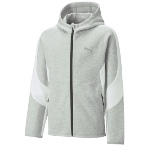 Kapucnis melegítő felsők Puma EVOSTRIPE hooded jacket kids kép