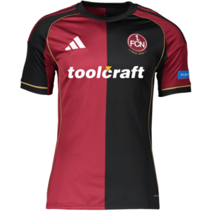 Póló adidas 1. FC Nürnberg Home Jersey 2025/26 Women kép