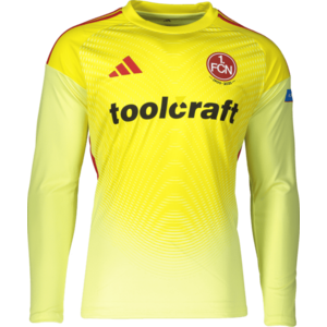 Hosszú ujjú póló adidas 1. FC Nürnberg Goalkeeper Jersey 2025/26 Kids kép